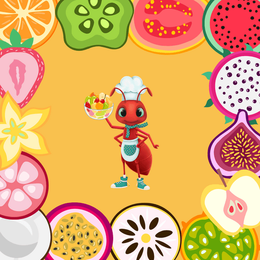 Un Giro del Mondo con Mika la Formica: Alla Scoperta dei Frutti più Curiosi!