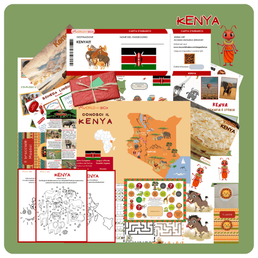 Avventura in Kenya: Un Safari Creativo con la nuova Box!